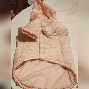 Pet Life Quilted Ultra Plush Jacket Coat with Hoodie Size XL